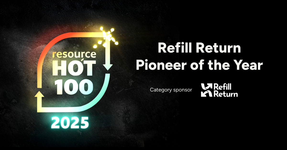 Resource Hot100 Refill Return Pioneer of the Year 