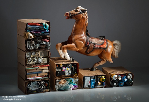 recycled horse beauty rocking
