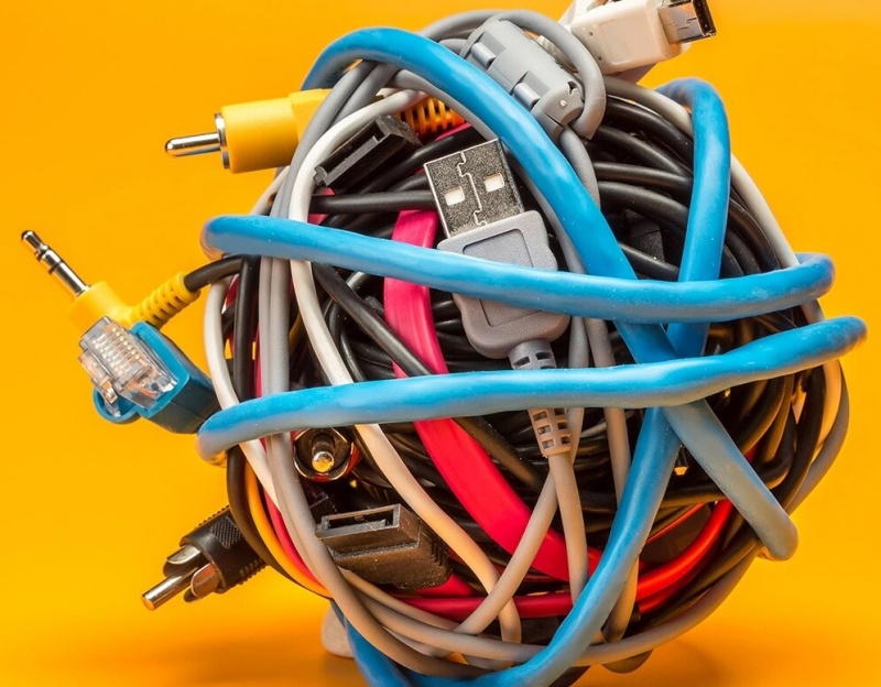 Ball of cables