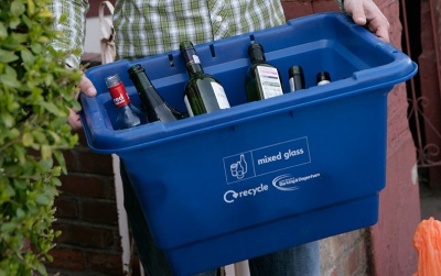 Scottish household recycling rate rises again