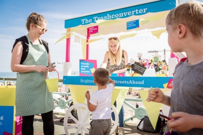 Beach litterers targeted with new campaign to clean up Brighton and Hove
