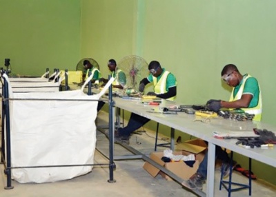 Nigeria's e-waste mountain Nigeria's e-waste mountain.