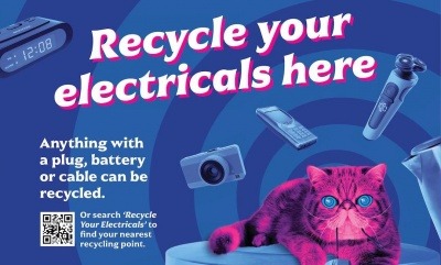REPIC poster for Recycle Your Electricals campaign