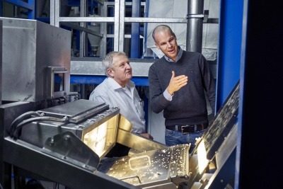 Bühler's PolyVision technology in use at STF Recycling's recycling plant.