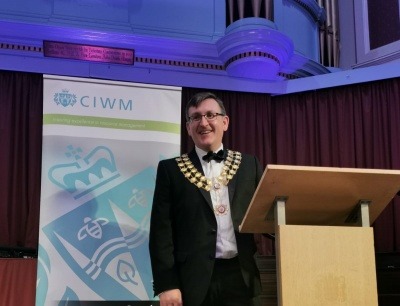 Trevor Nicoll, CIWM President Trevor Nicoll, CIWM President