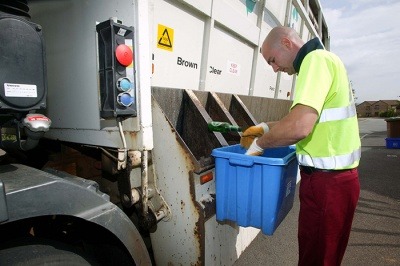 Concerns have been raised about how kerbside recycling collections will be affected by the Scottish DRS Image of a kerbside recycling collection, which some fear will be negatively affected by a DRS in Scotland