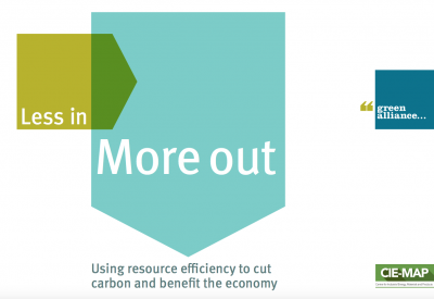 Resource efficiency fastest way to cut carbon emissions, new report claims