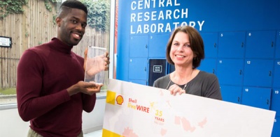 UK battery waste entrepreneur wins global Shell innovation award