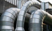 Pipes in a district heat network