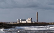 Lynemouth Biomass Power Station on the Northumberland coast