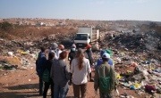 representatives at landfill in South Africa