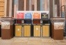 Bins that meet separate collection requirements at Bluestone Holiday Park