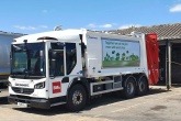 Biffa waste collection vehicle.