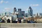 View of City of London