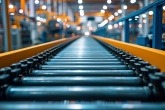 Empty Conveyor Belt highlighting reduced consumption