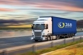 An image of a J&B lorry