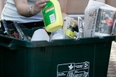 Recycling dry mix bin kerbside