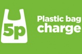 English carrier bag charge begins