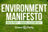 Green Party pledges bottle deposits and environmental law protection 