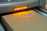 Cardboard packaging with RFID tag