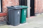 Recycling bins household collections England