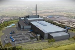 An artist's impression of the Avonmouth Resource Recovery Centre