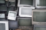 An image of waste televisions