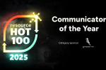 Resource Hot100 card announcing category of Communicator of the Year