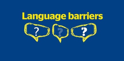 Language barriers